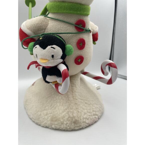 2012 Hallmark Jingle Pals Swooshin Duo Animated Snowman With Music Christmas - Picture 10 of 16